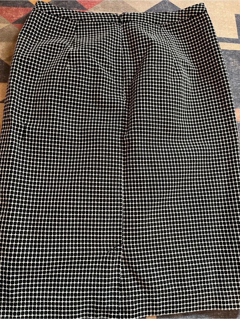 Merona Black and White Grid Pencil Skirt - Picture 2 of 3